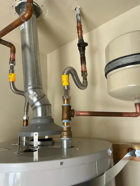 Water heater installation and plumbing repair in Bookertown